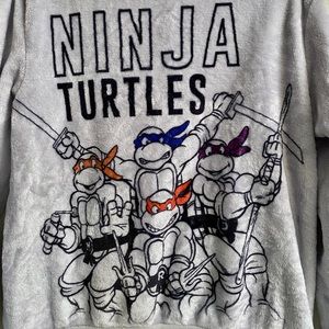 Classic Ninja Turtles Soft Silver Sweater - Large